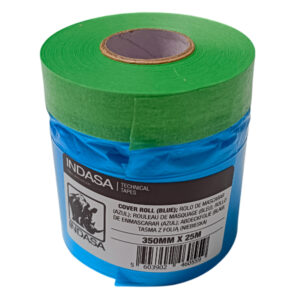 Rollo Nylon de Enmascarar con Adhesivo Indasa 350mm 25mts