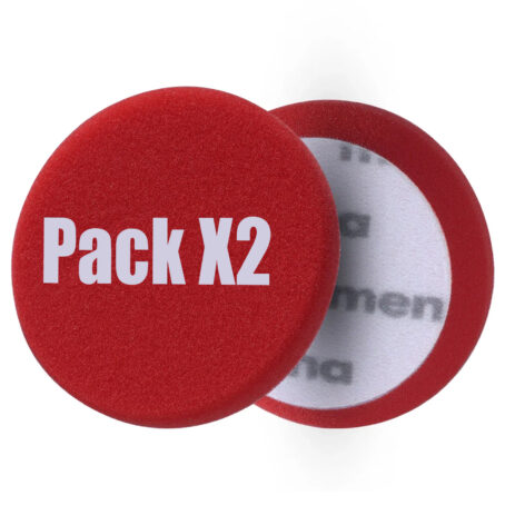 Pack 2 Boinas De Espuma Menzerna Heavy Cut Foam Pad 75mm