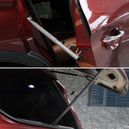 Soporte para Espolón Capó Puerta Sagus Ajustable