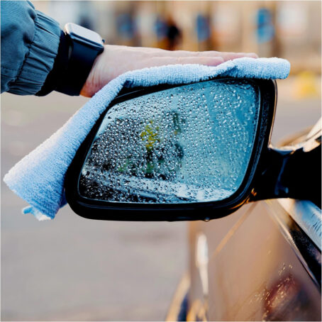 Pack 5 Paños de Microfibra Celestes Sagus 320g/m2 40x40cm