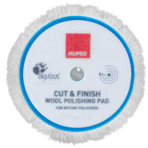 Boina de Lana Rupes CUT & FINISH 180mm para Pulidoras Rotativas