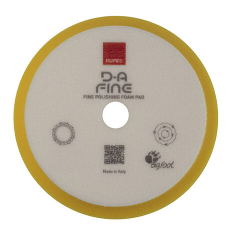 Boina de Espuma Rupes D-A Fine Finishing 9.DA100M 80/100mm