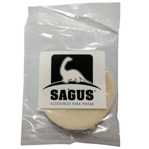 Boina Almohadilla Pad Lana Detailing 3" 80mm Sagus