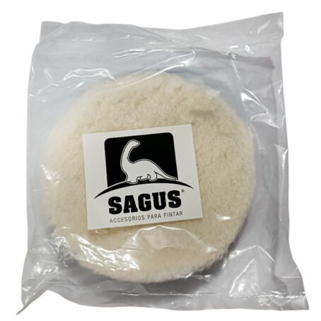 Boina Almohadilla Pad Lana Azul T130 5 Pulg. 125mm Sagus