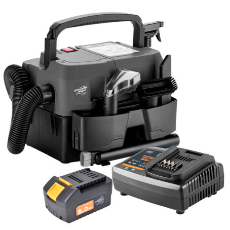 Aspiradora Para Tapizados a Batería ShineMate Humedo y Seco