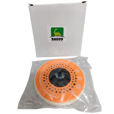Plato para Pulidoras Orbitales 6" 150mm Rosca M8 Sagus