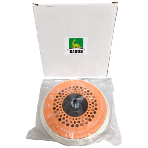 Plato para Pulidoras Orbitales 5" 123mm Rosca M8 Sagus