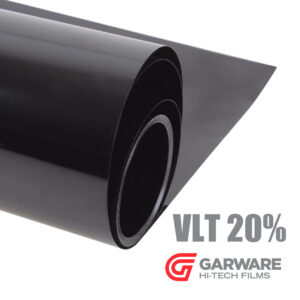 nr20 Metro de Lamina De Polarizado NR Charcoal 1 Mil (25 Micrones) VLT 20