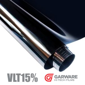 Metro de Lamina De Polarizado Reflectivo HP Charcoal 1,5 Mil (37 Micrones) VLT 15