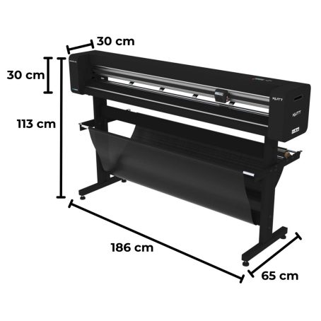 7 Plotter de Corte Teknova Kutt Sensor 160cm con Corte de Contorno Automático